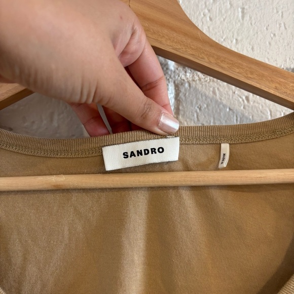 Sandro tan tank top - Picture 2 of 7